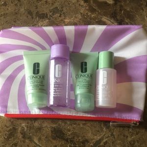 Clinique 5-Piece Skincare Gift Set Sample/Travel Size